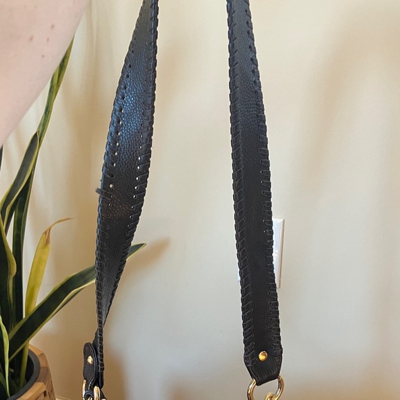 Onna Ehrlich Rachel Black Leather Hobo Bag - Picture 8 of 9